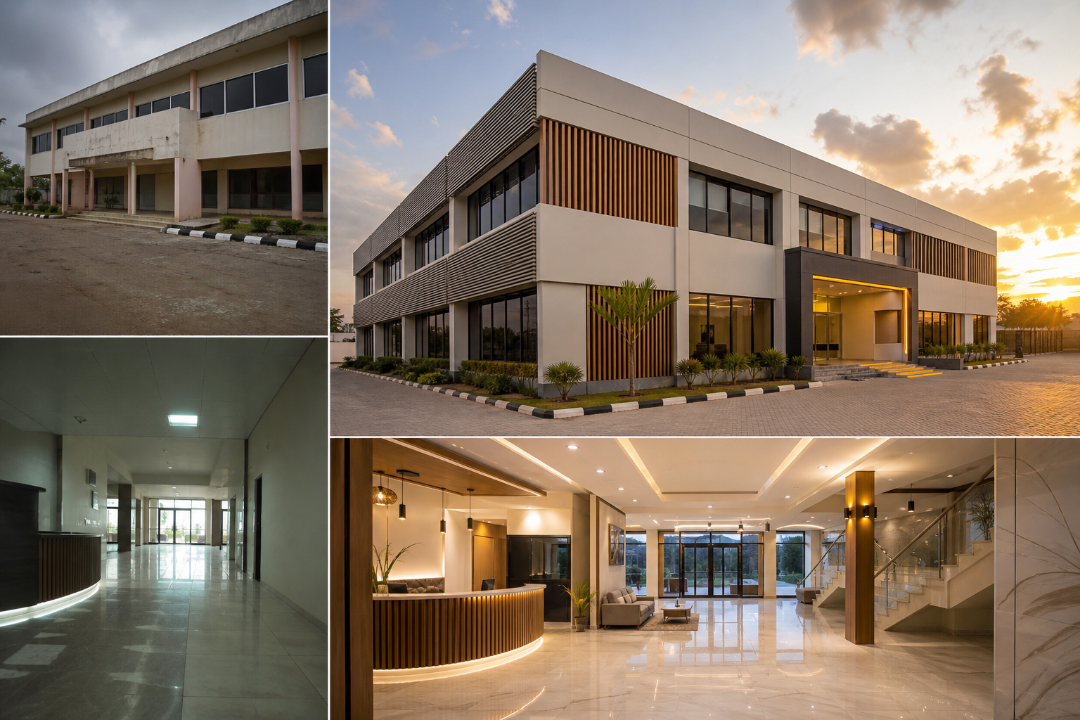 Completed facility management and renovation projects by Budline in Ghana