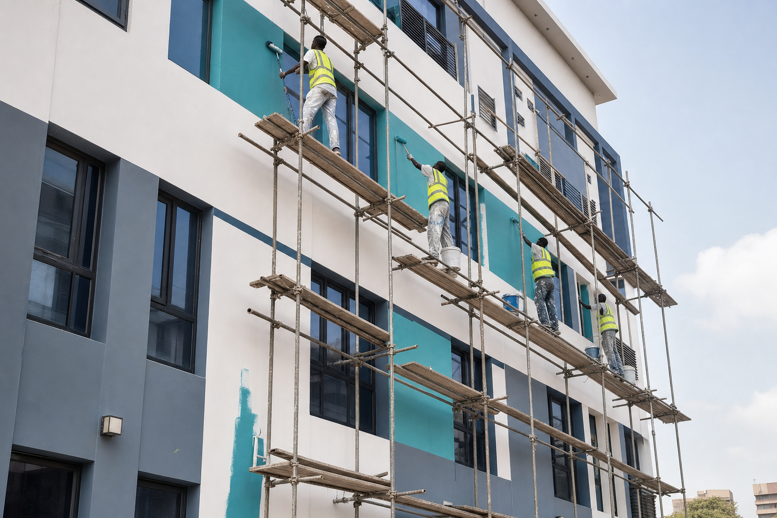 Commercial Building — Full Repaint